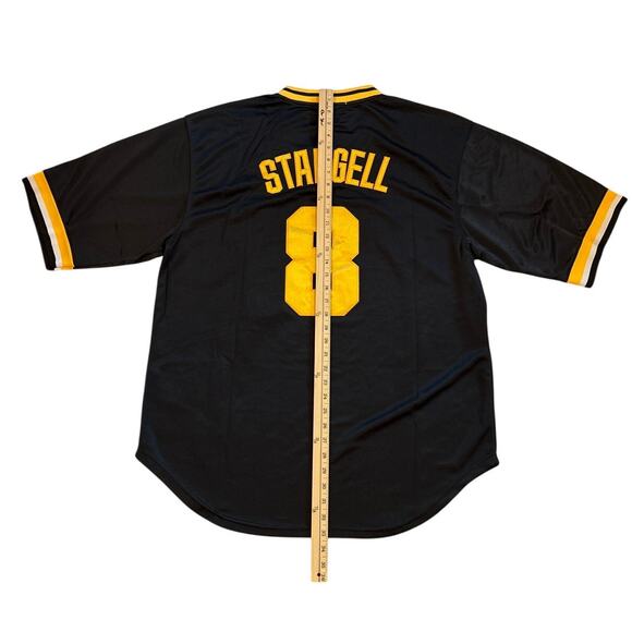 Cooperstown 1979 Pittsburg Pirates Willie Stargell #8 Jersey 54 XL Mitchell Ness - Picture 6 of 7